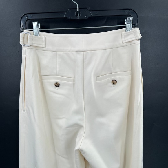 Club Monaco blogger favorite pleated cuffed wool trouser pants quiet luxury 0 - Picture 9 of 14